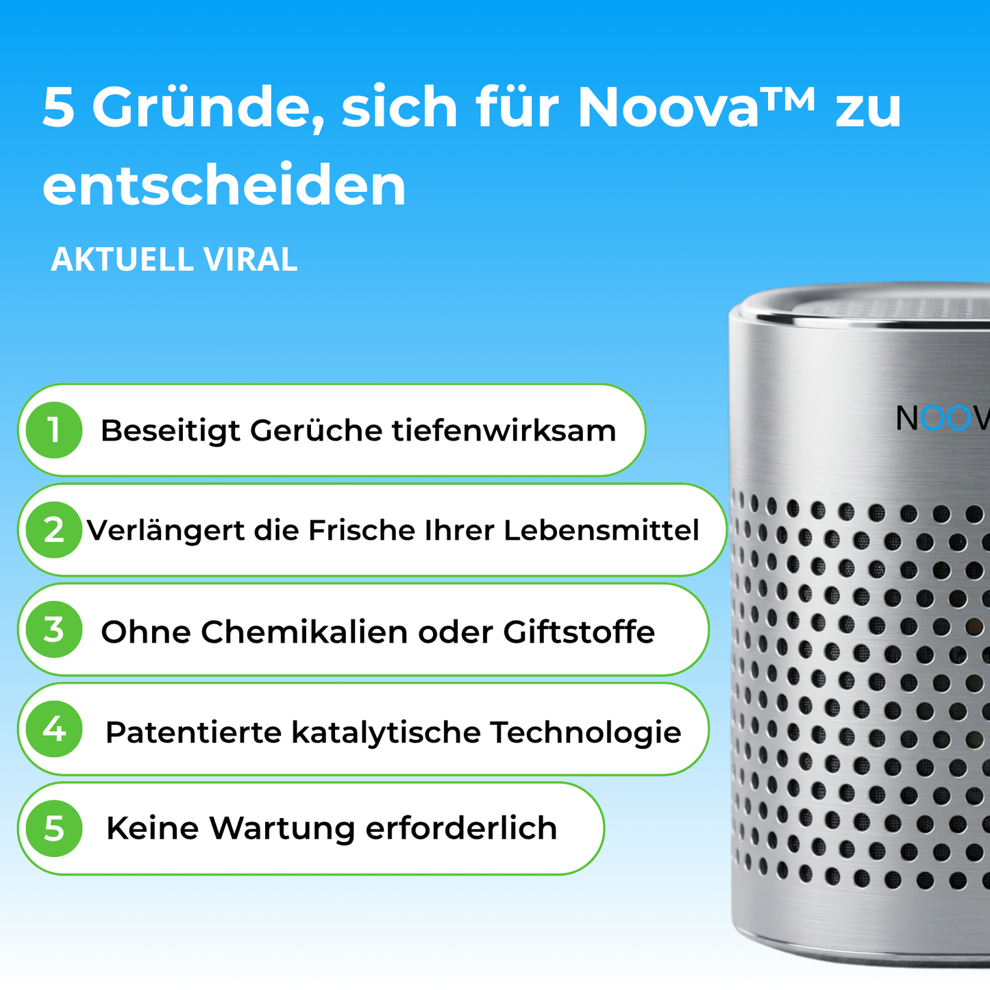 Kühlschrank-Luftreiniger Noova™